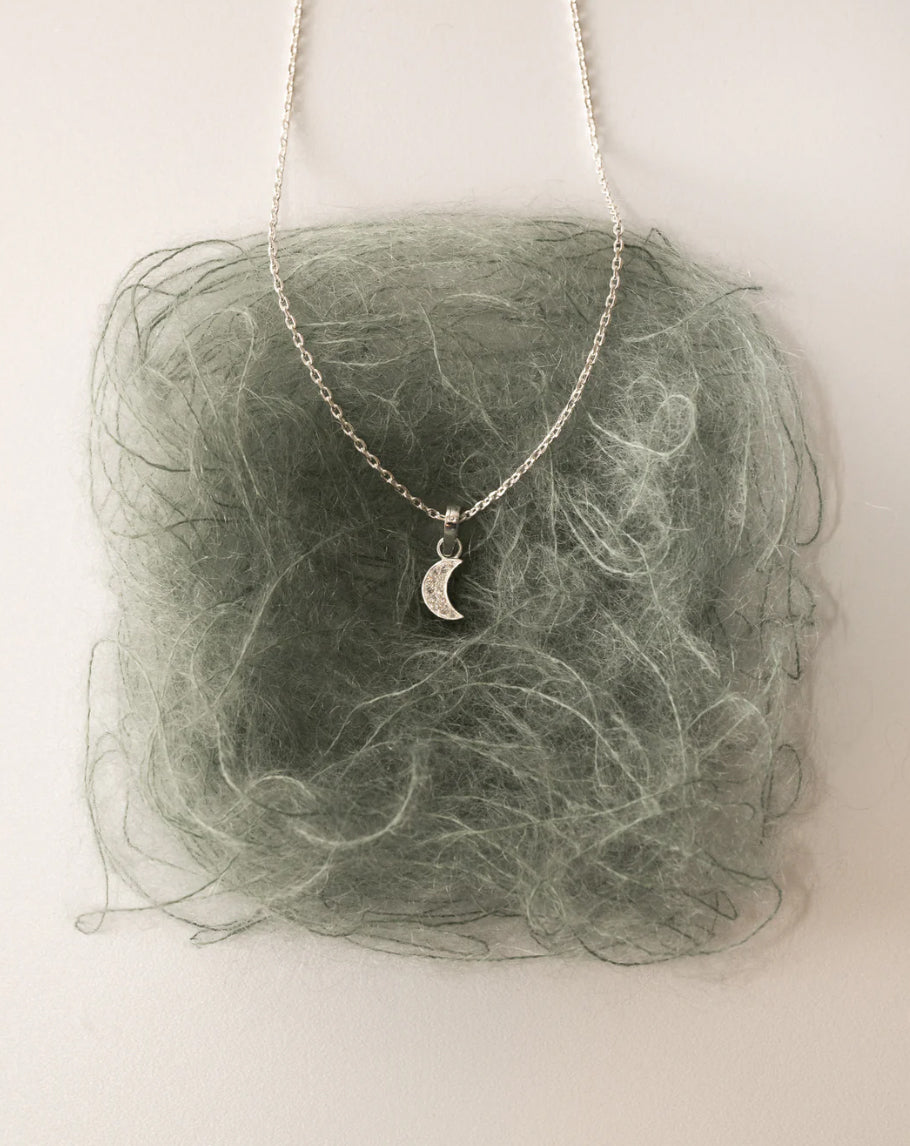 Elise Charm Silver White