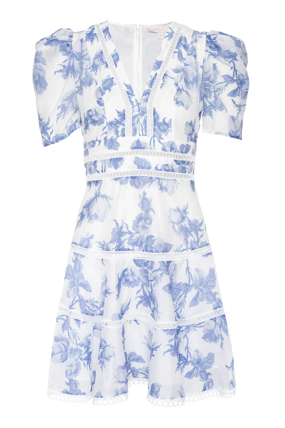 Emie Mini Dress - Bluebell Bliss