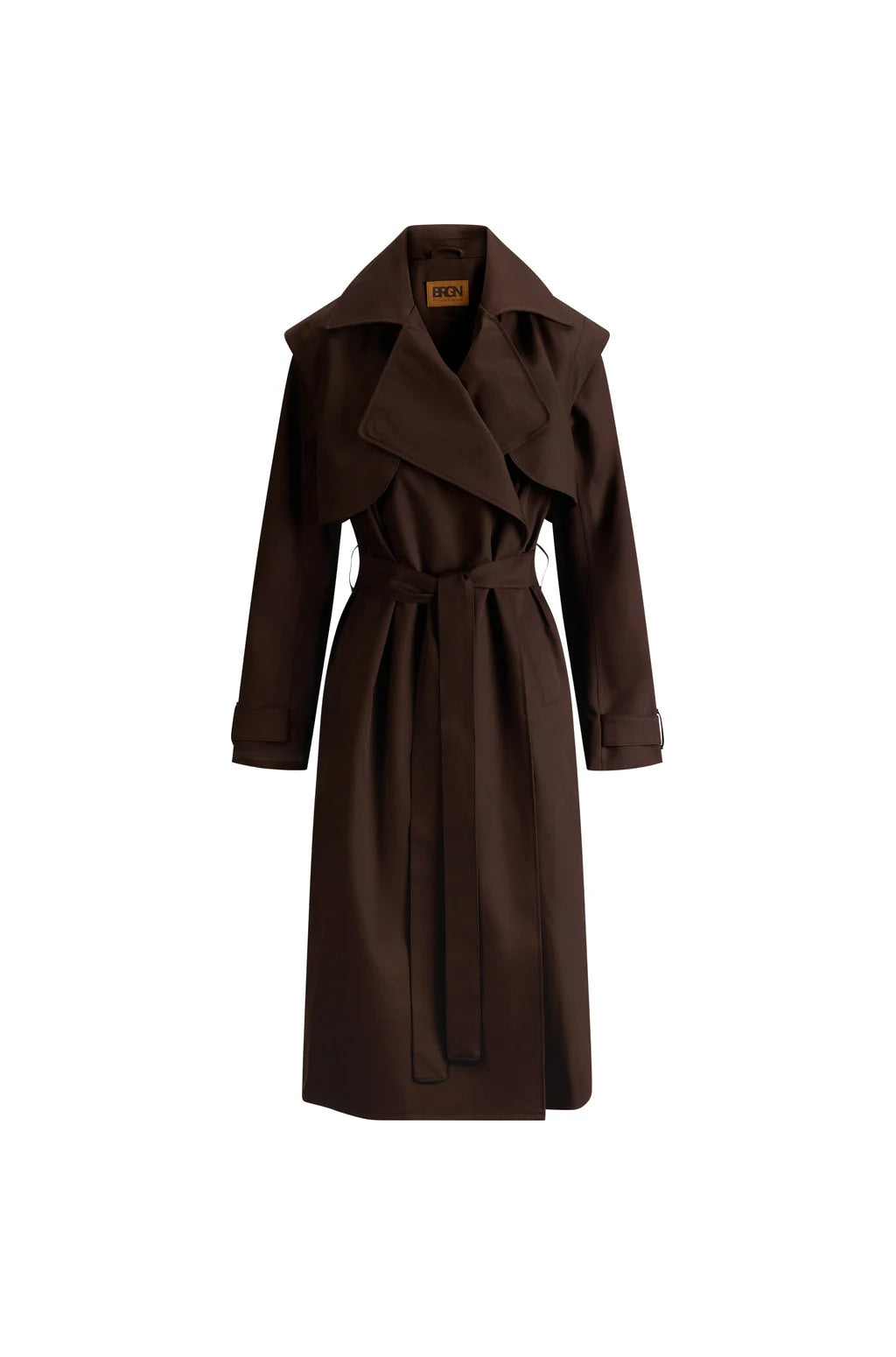 Regndråpe Trench Coat - Brown