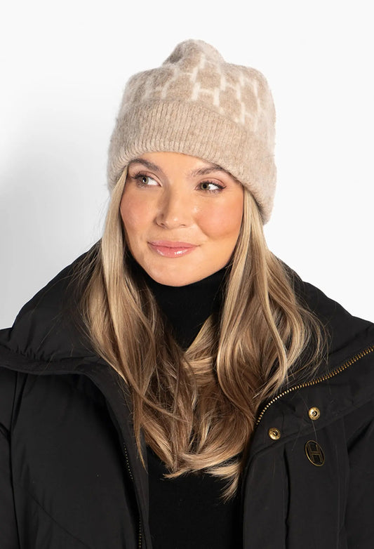 Gera Beanie - Light Brown Melange