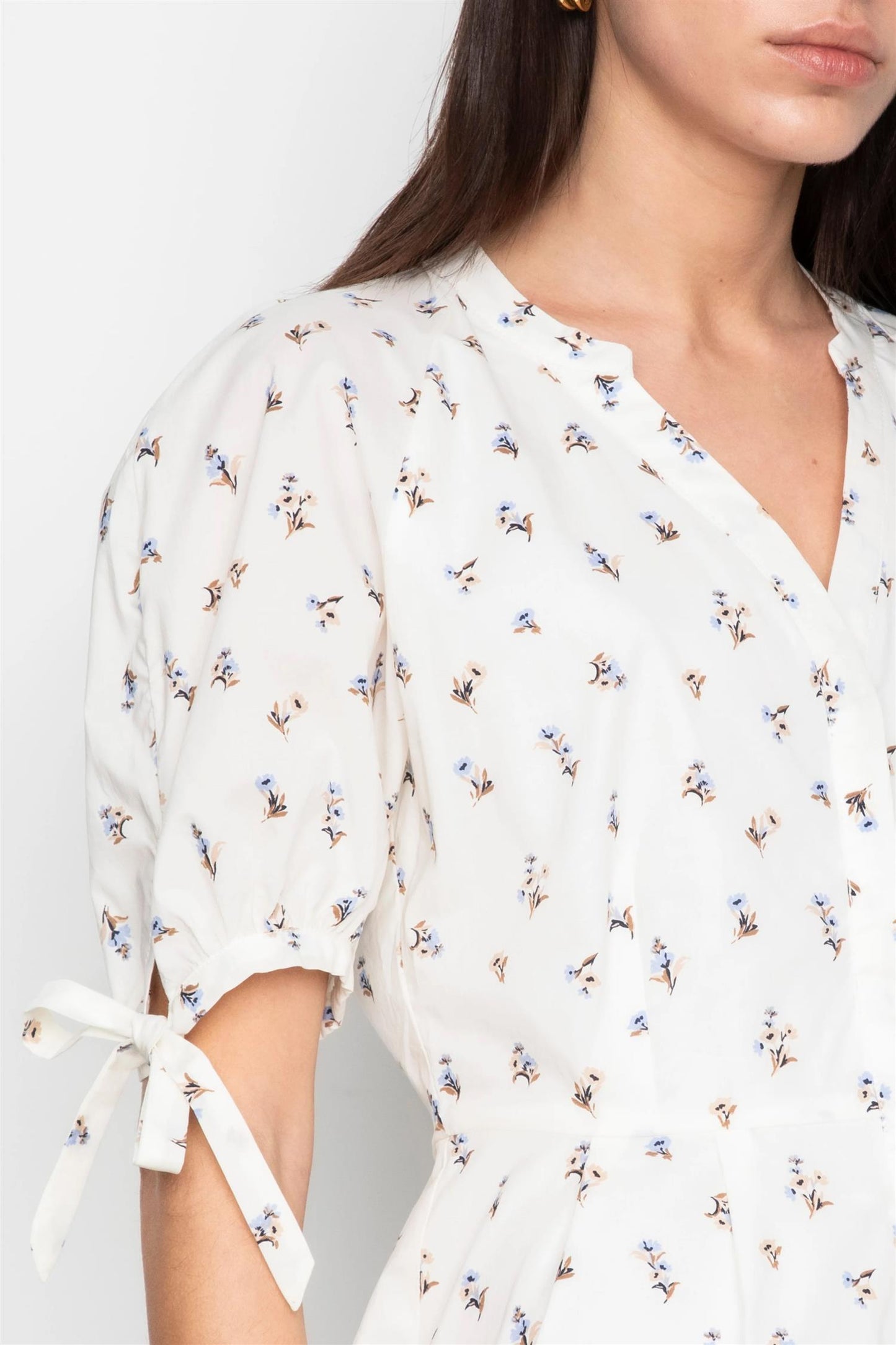 Lia Dress White Anemone