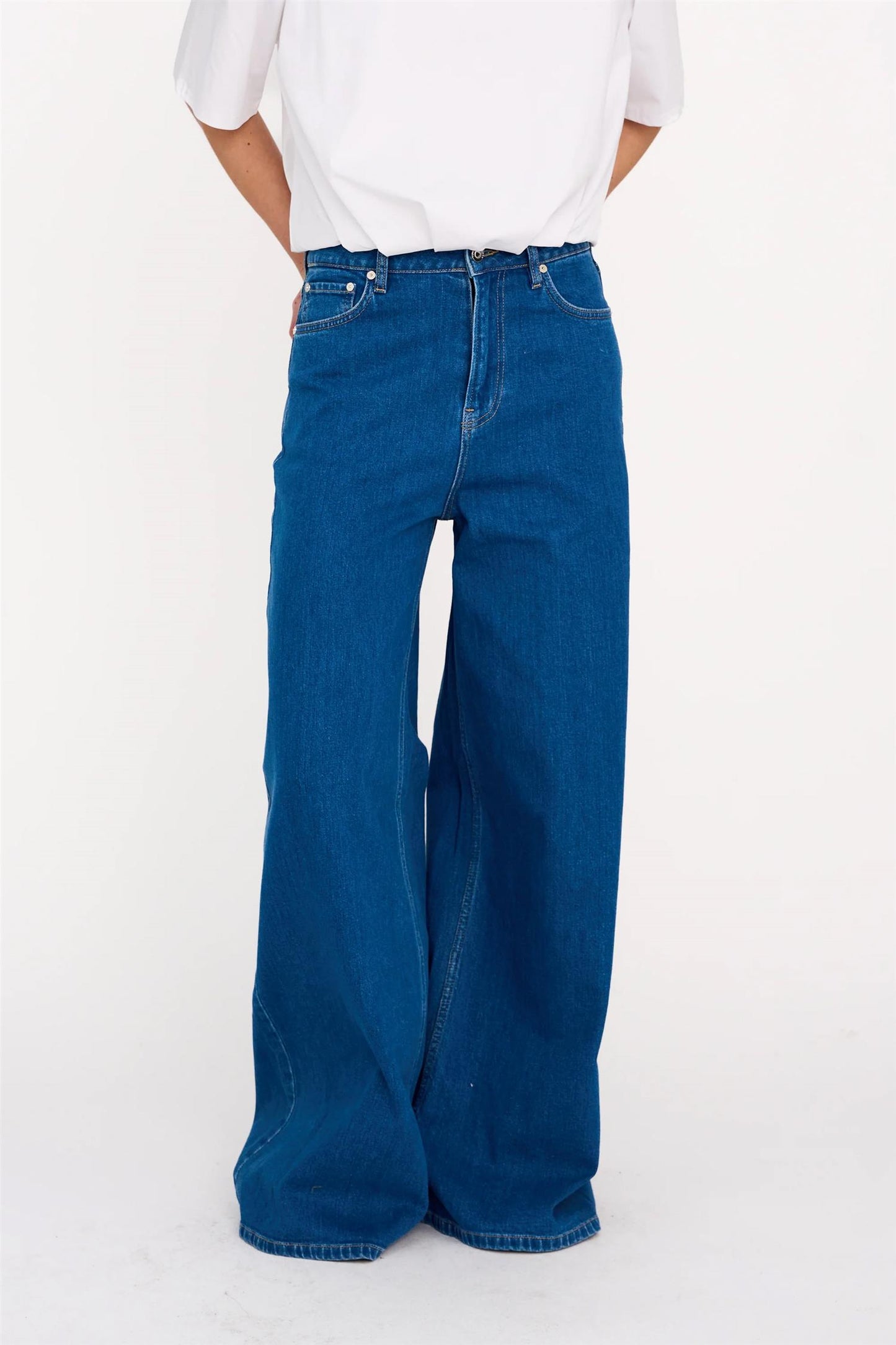 IVY-Tyla Oversize Jeans Wash Colindale