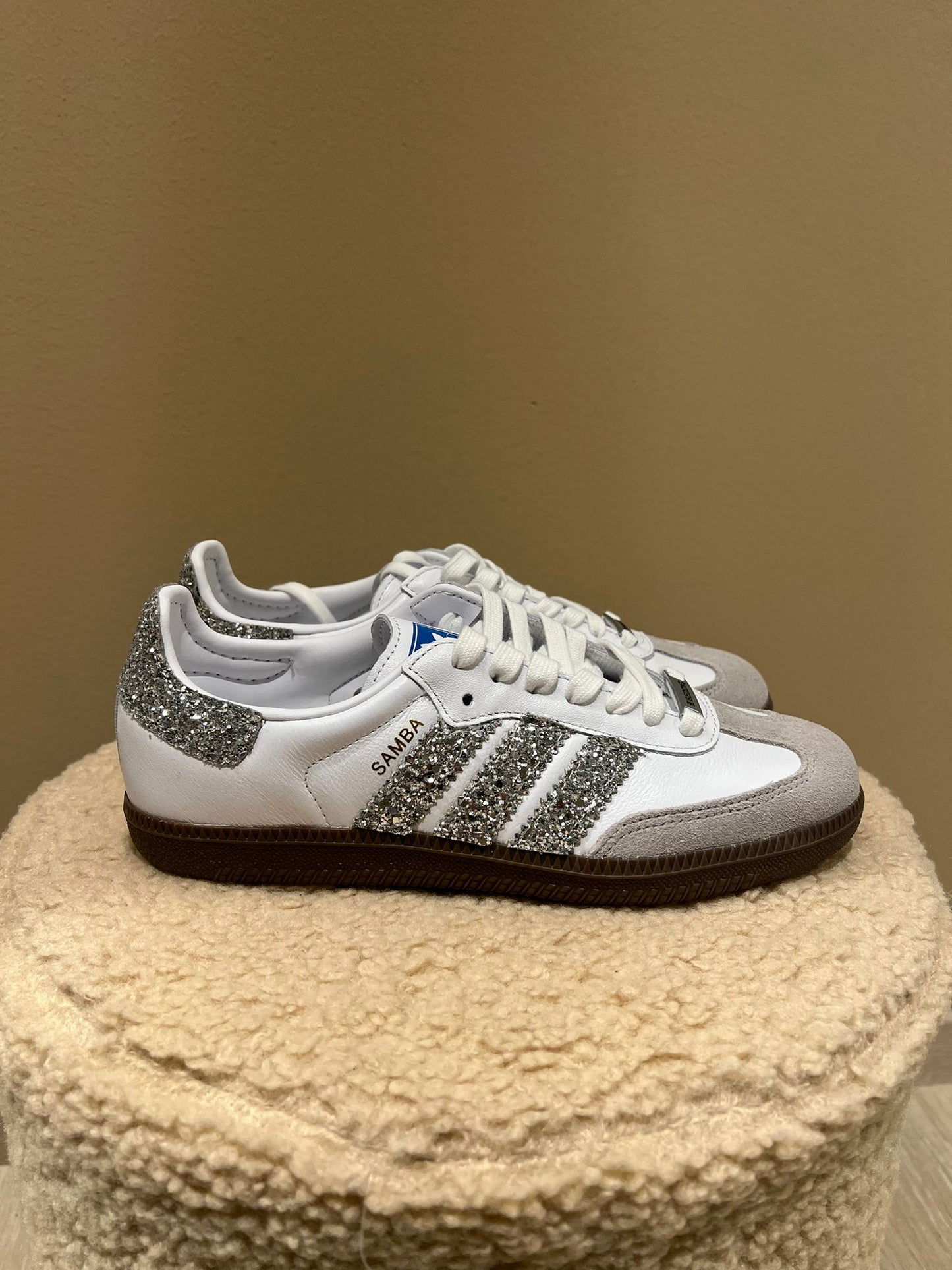 Adidas Samba Glitter Sølv