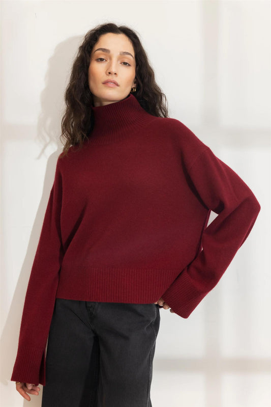 Abigail Knit - Dark Red