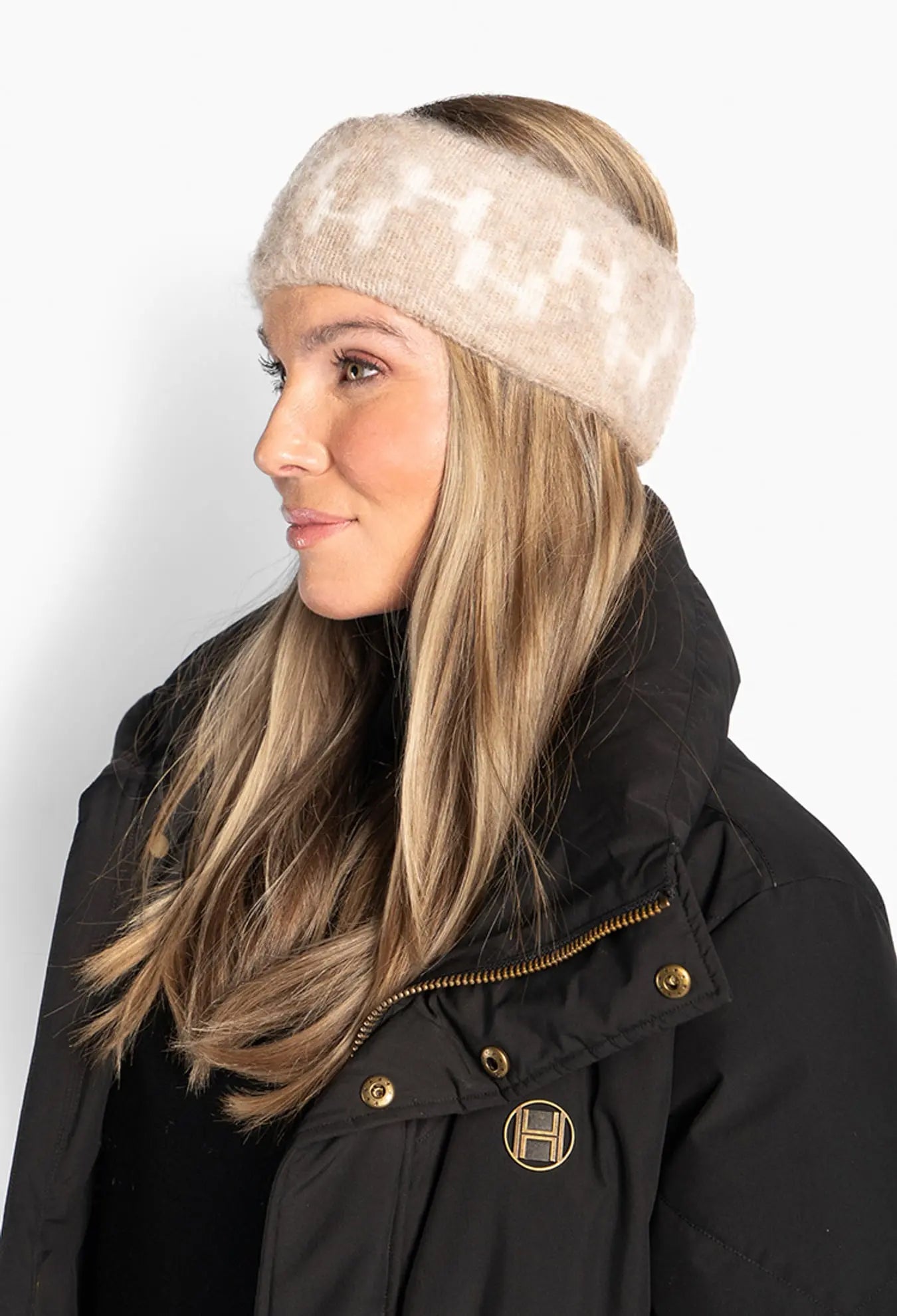 Gera Headband - Light Brown Melange