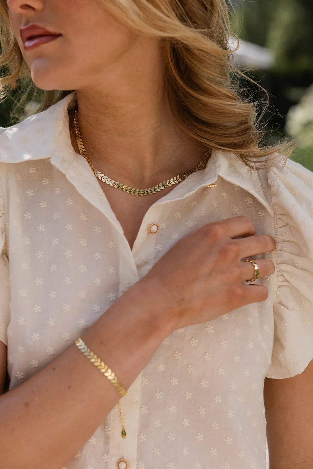 Elodie Blouse - Creme