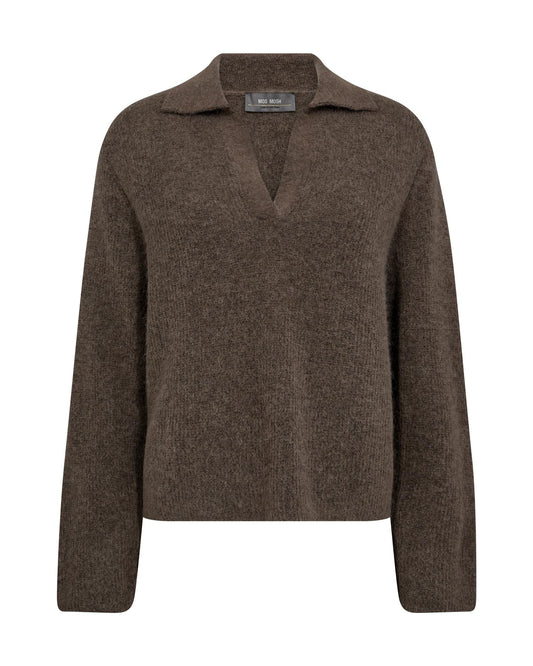 MMThora Aidy Polo Knit Brown