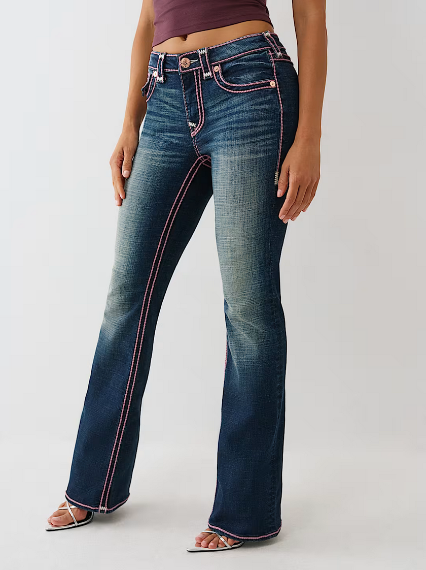 Becca Bootcut Flap Rope Stitch