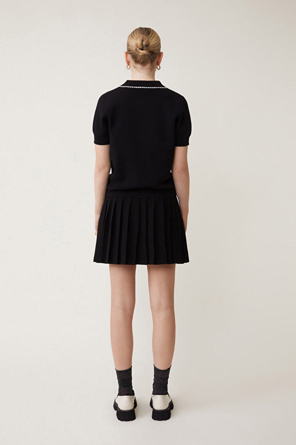 Falda Skirt Sort