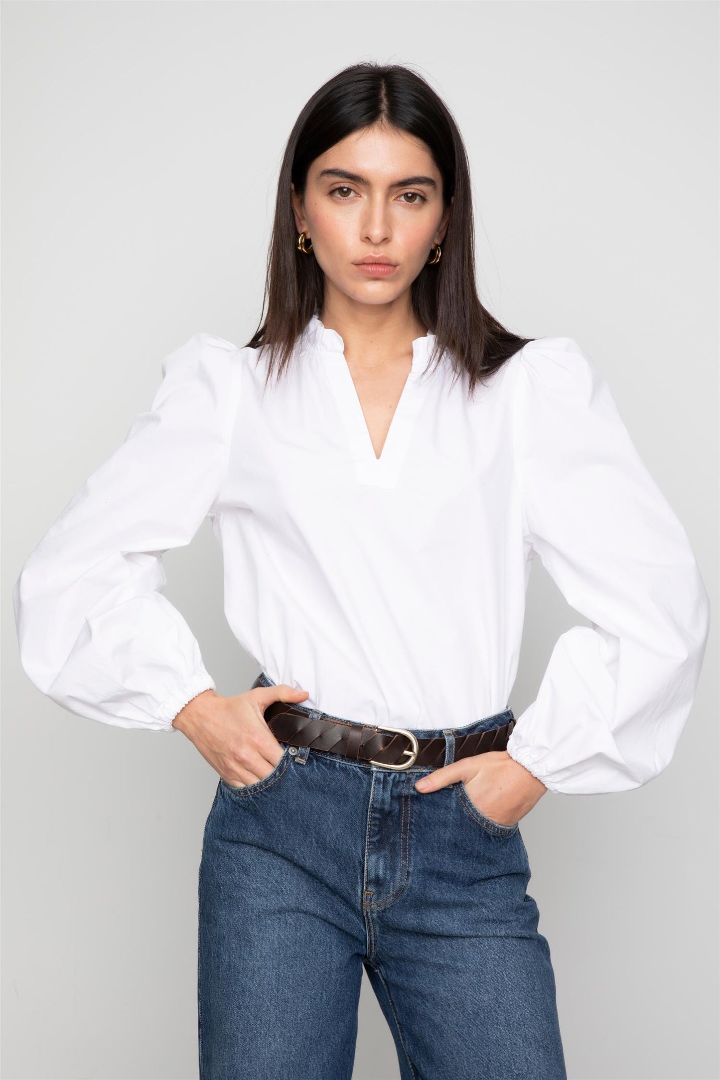 Infinity Blouse White