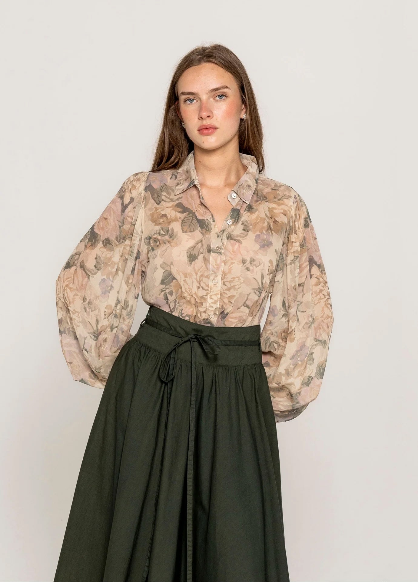 Anaya Shirt - Vintage Mauve