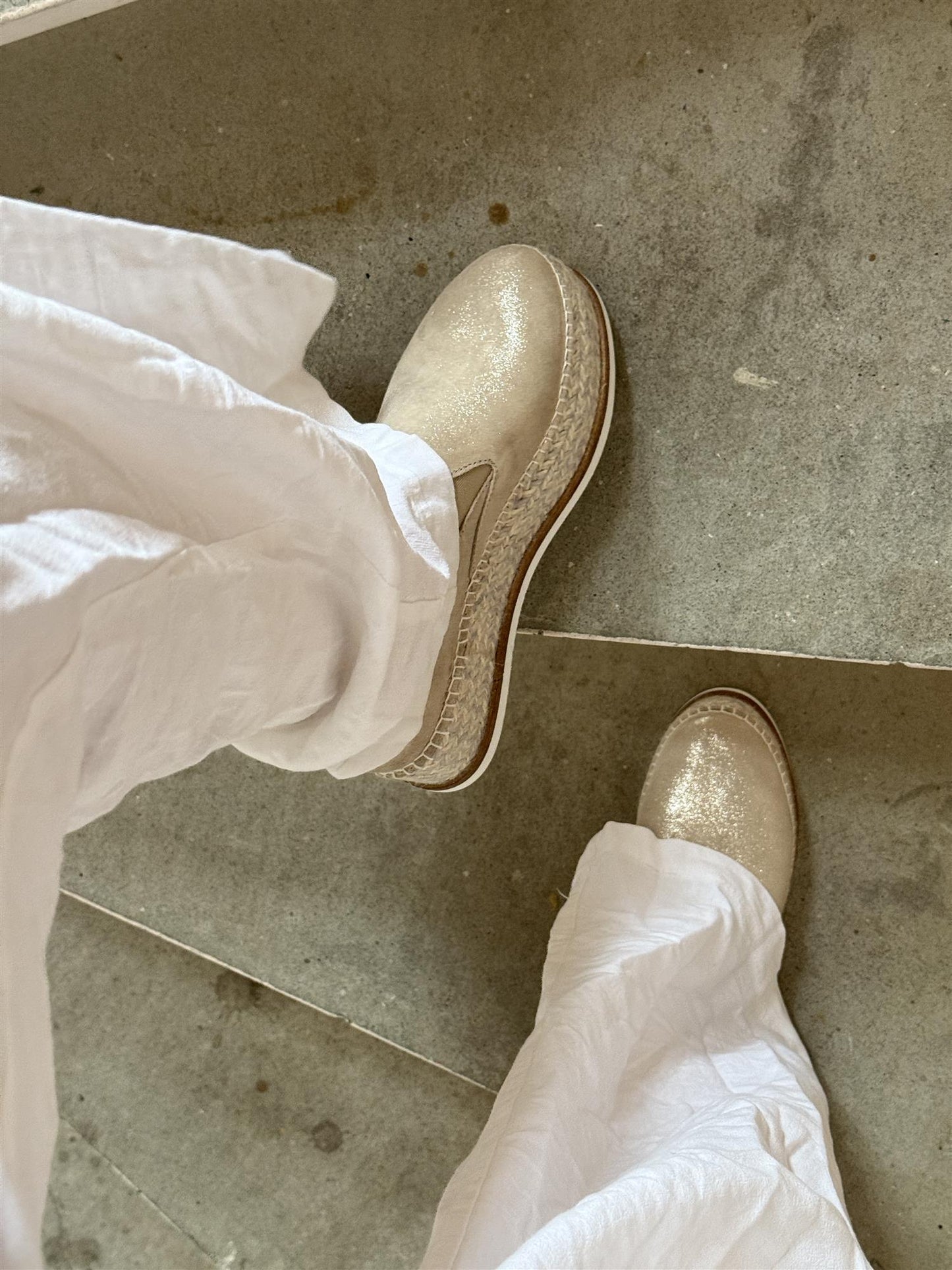 Sarry Espadrillos Croste Satumo - Cartouche/ Beige Shimmer