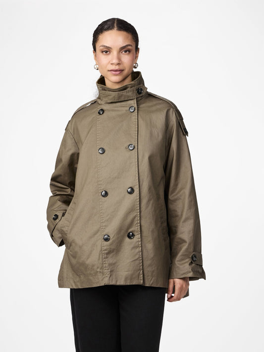 YASPARK SHORT PARKA COAT Capers