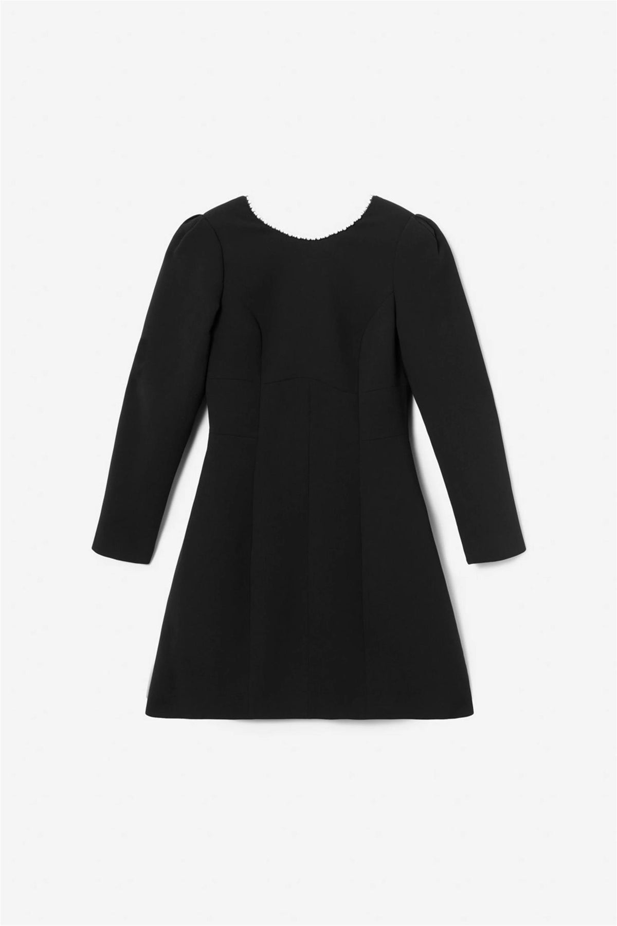 Nathalie Pearl Dress - Black