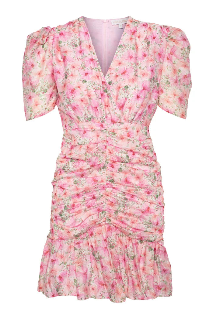 Jenna Mini Dress - Garden Serenade