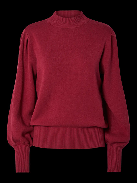YASFonny LS Knit Pullover Tibetan Red