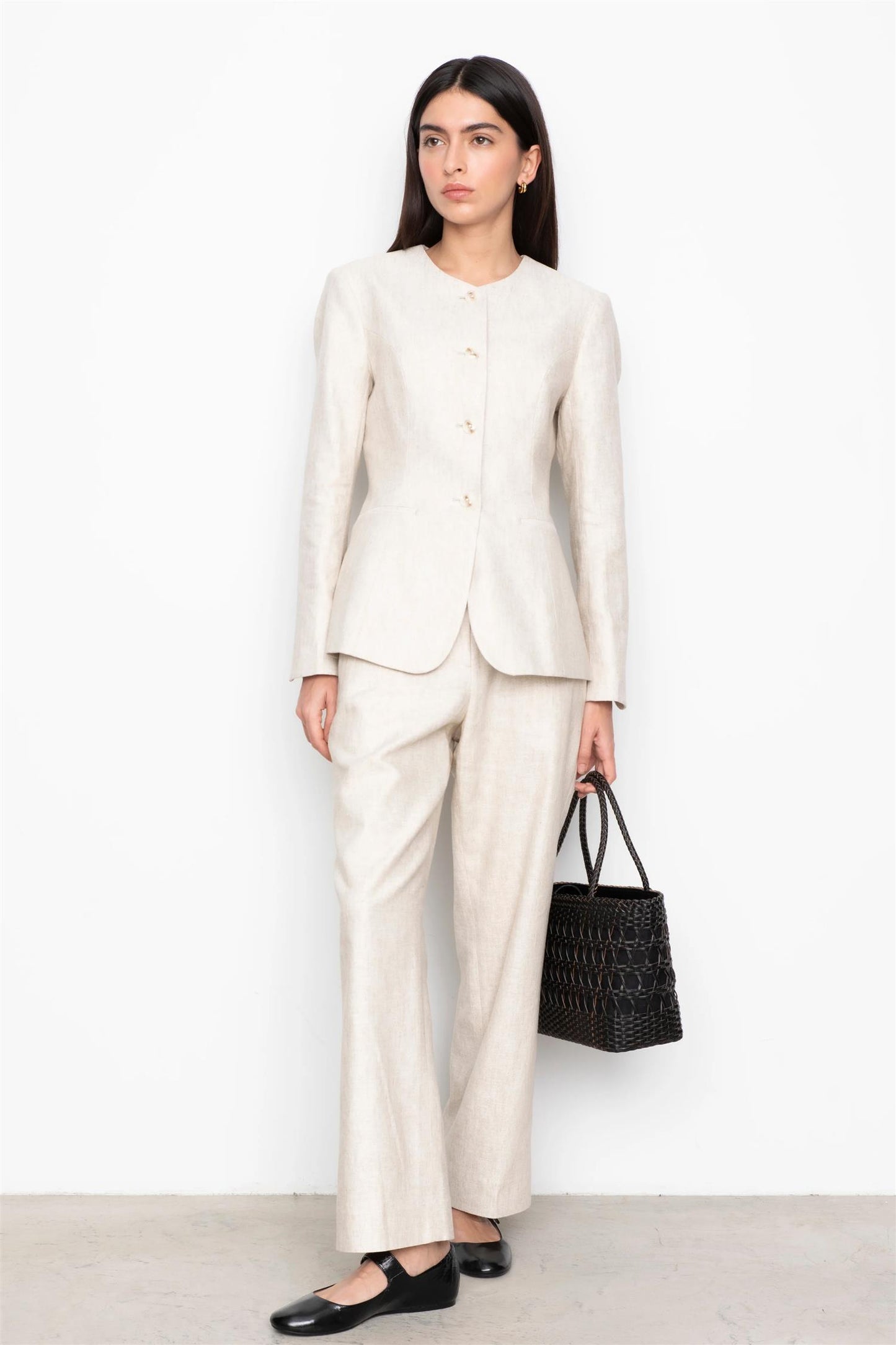 Demi Trouser Sand Melange