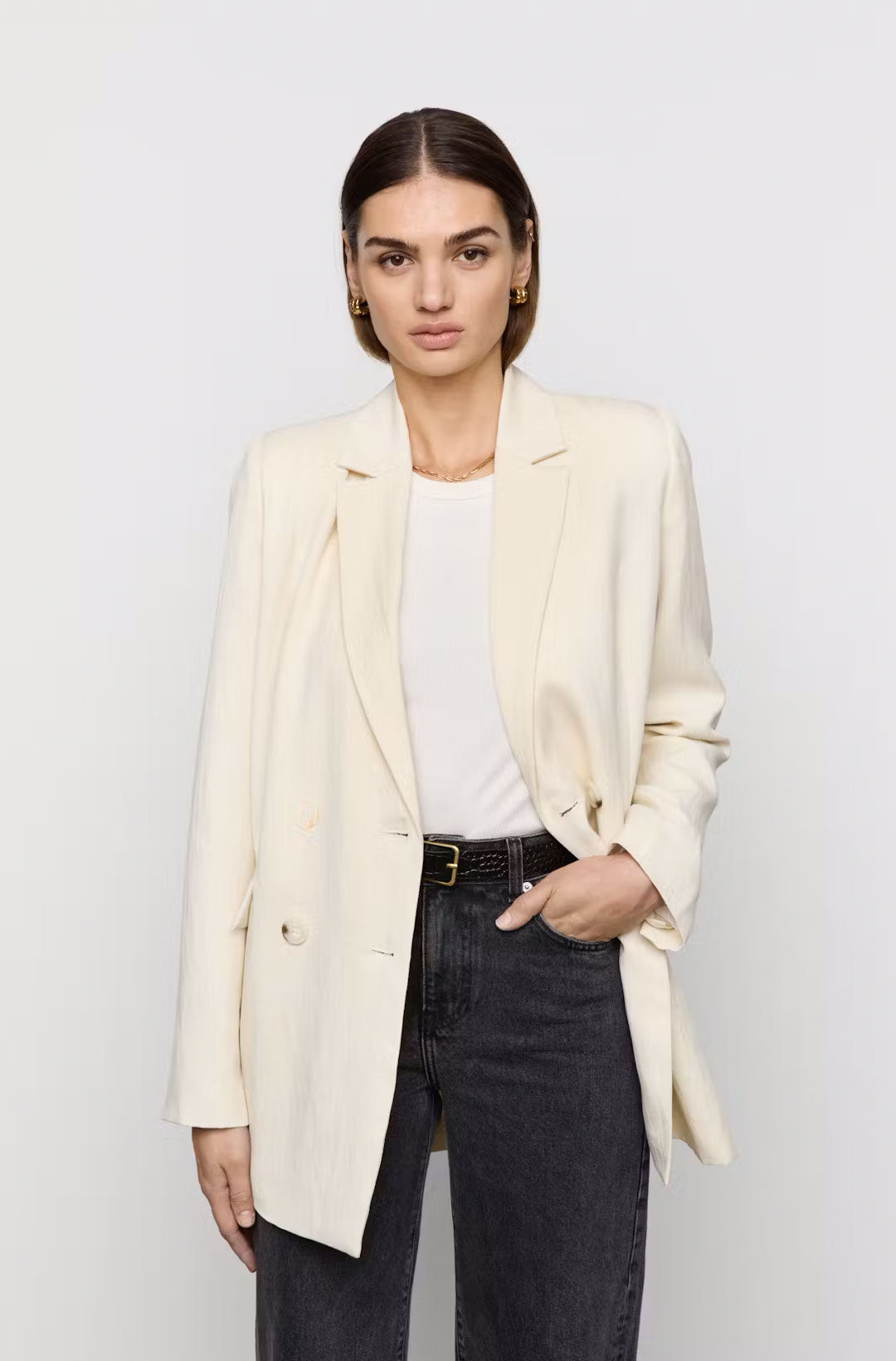 Mindy blazer Cream