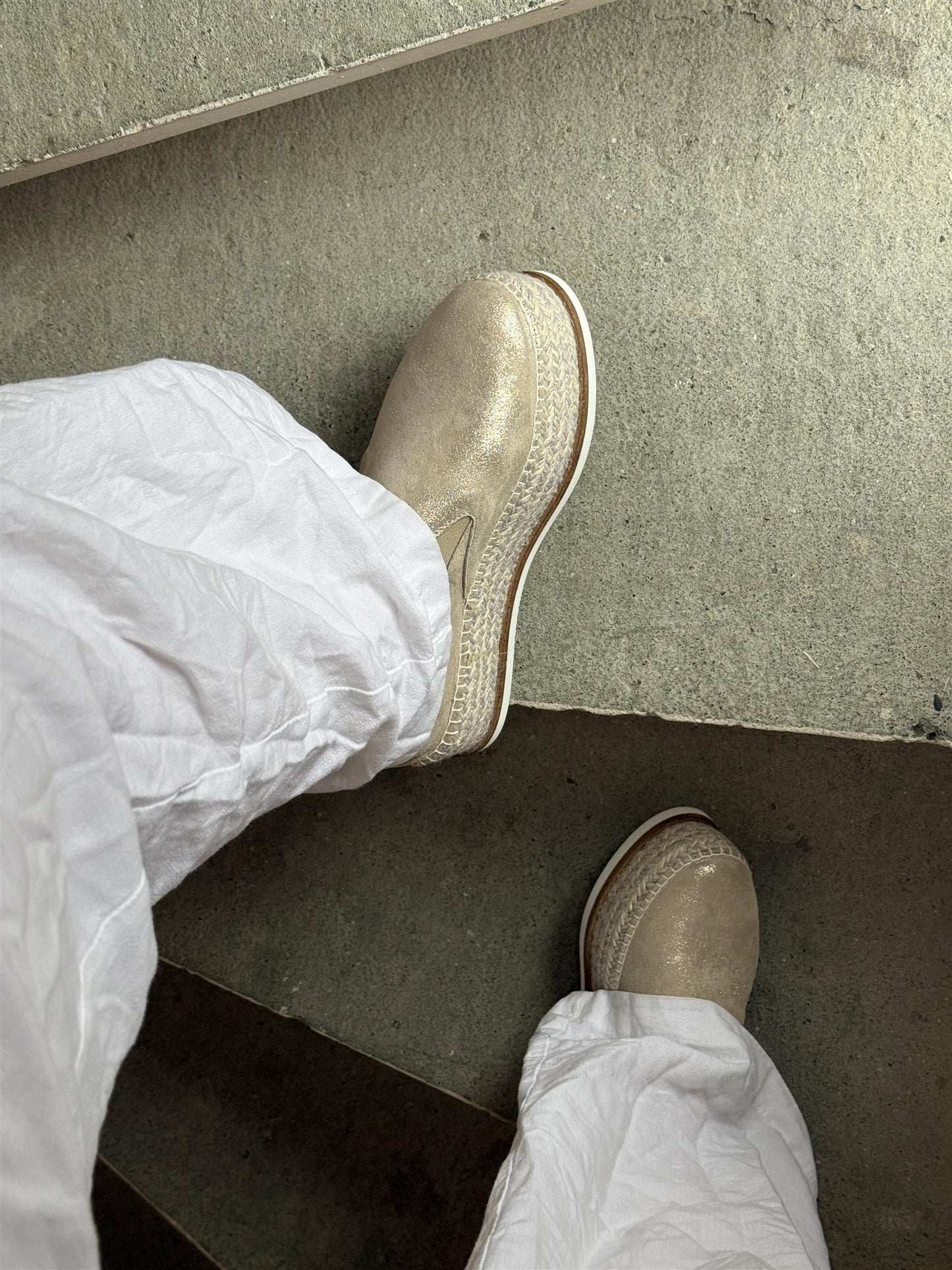 Sarry Espadrillos Croste Satumo - Cartouche/ Beige Shimmer