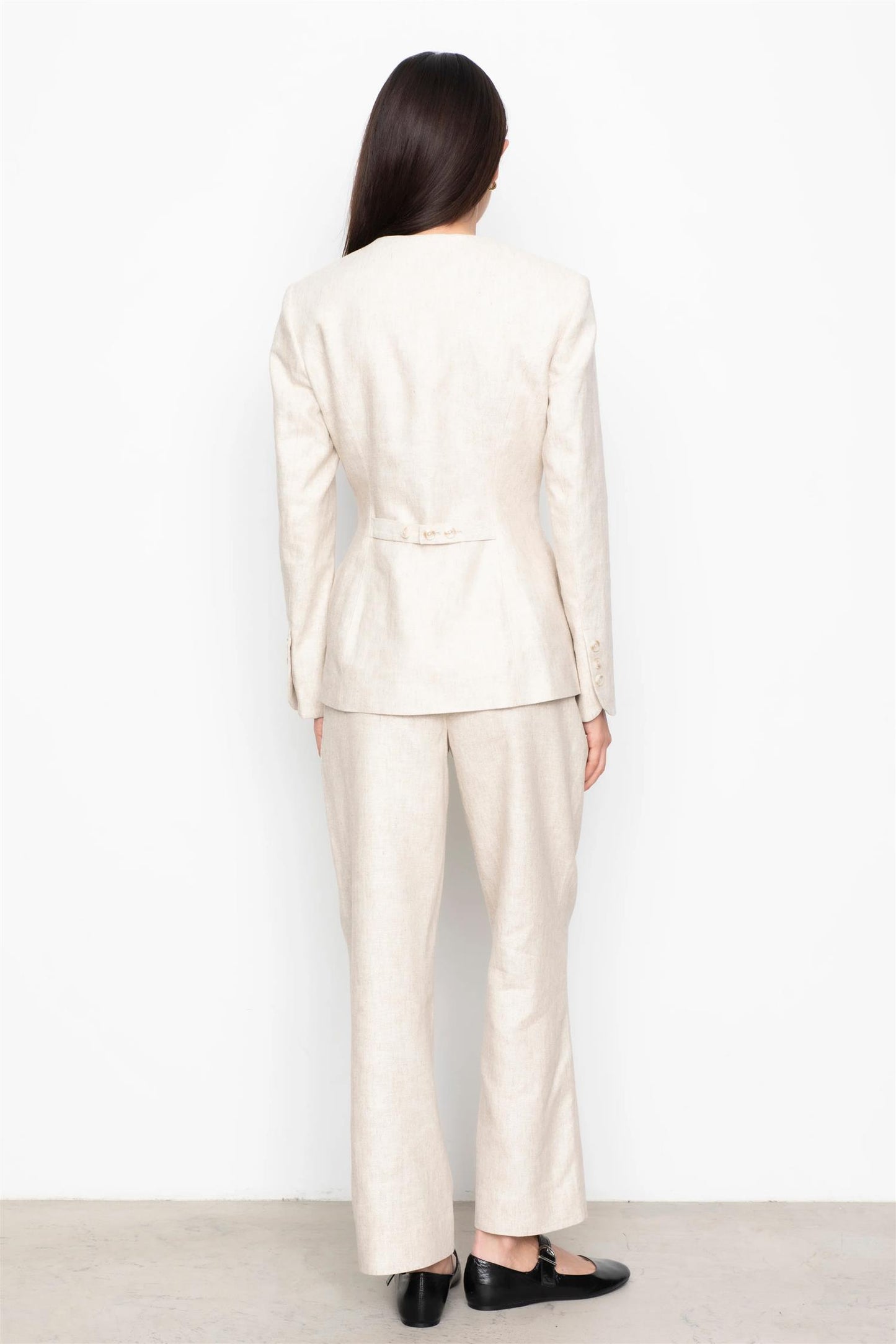 Demi Trouser Sand Melange