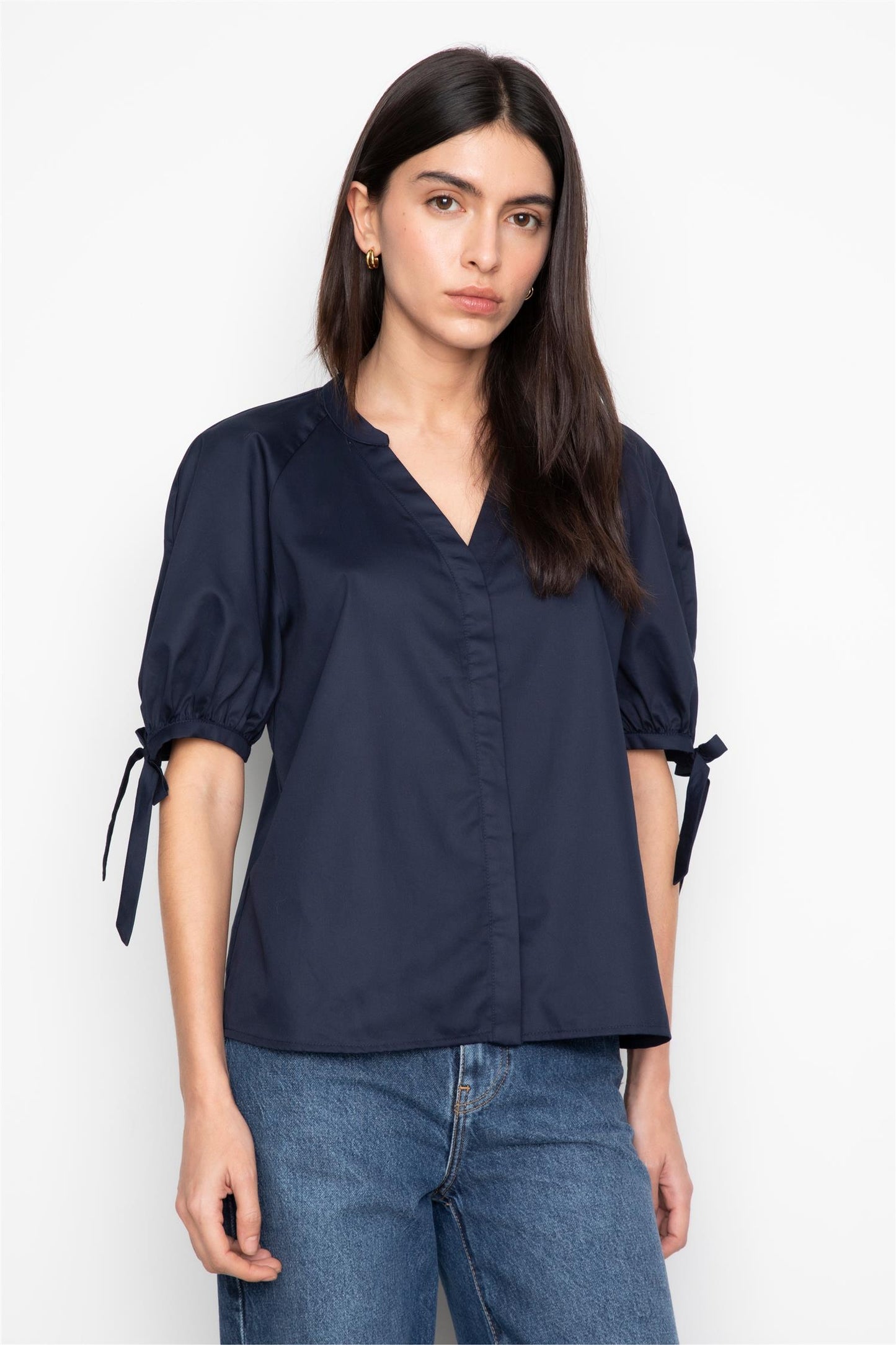 Liza Blouse Navy
