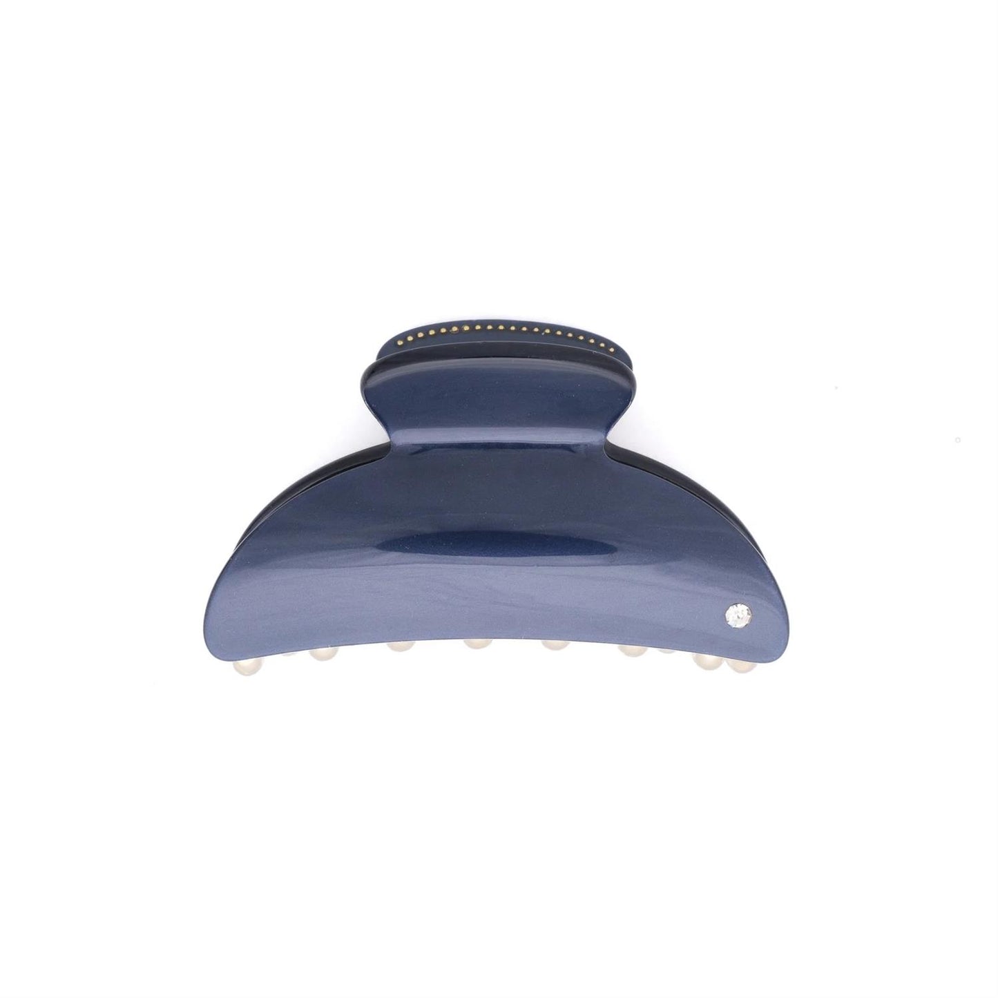 Hair Claw Large Navy Blue