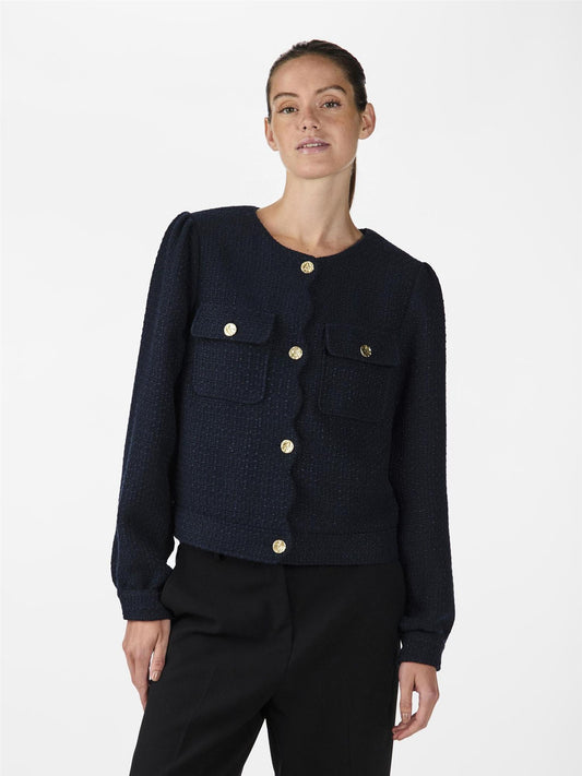 YASJOSEPHINE LS JACKET Navy Blazer