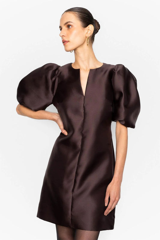 Rosie Dress Dark Brown
