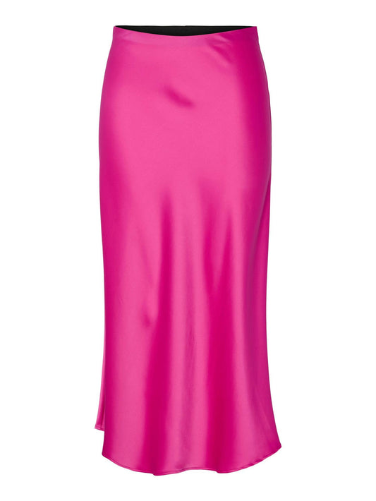 YasPella HW Midi Skirt S. Rose Violet