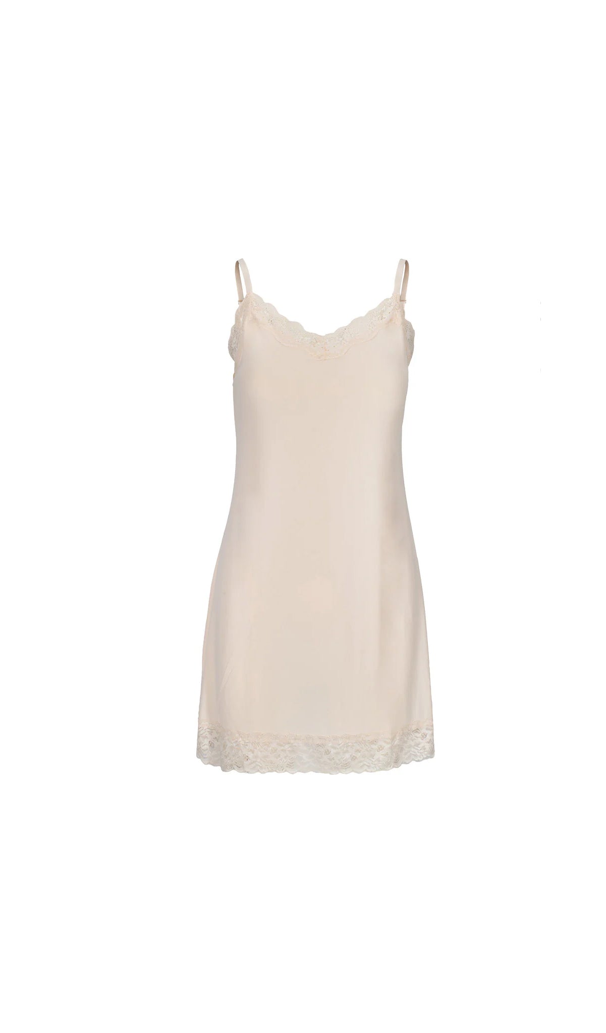 Lace Under Dress - Nude