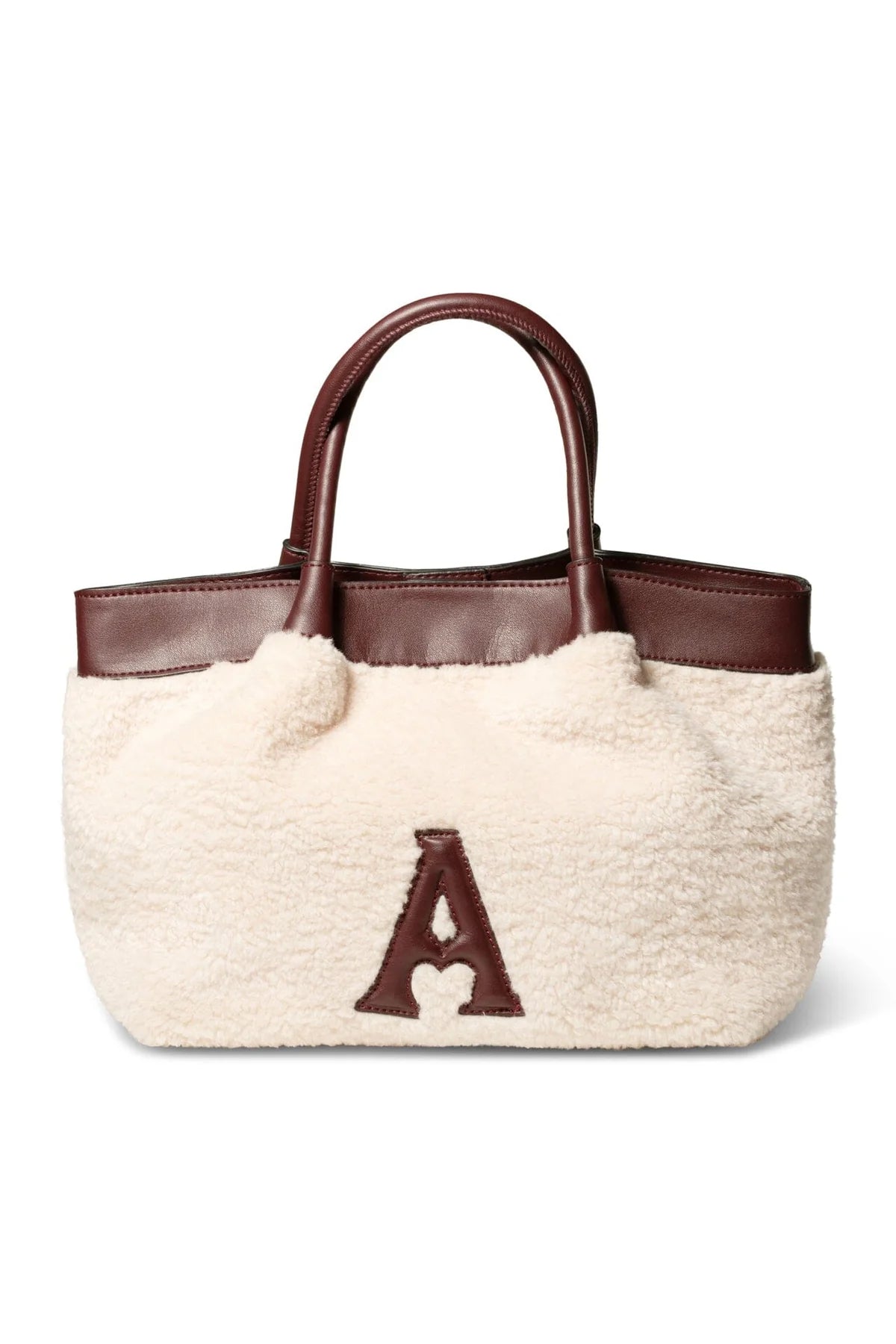 Cloud Teddy Midi Bag - Ecru