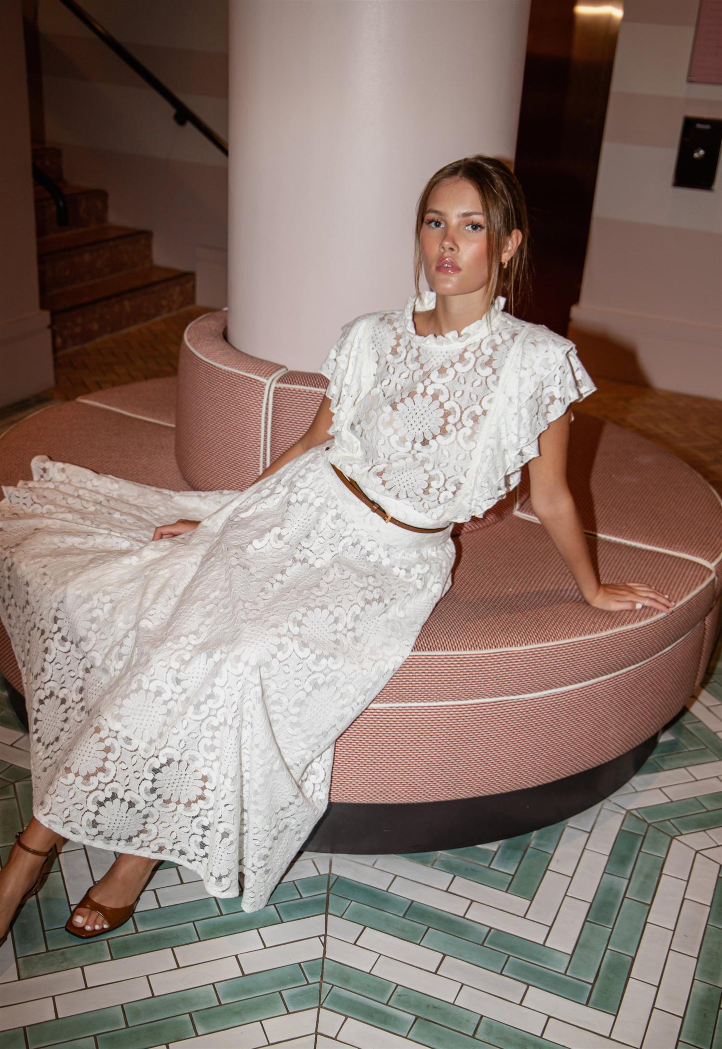 Astrid Skirt - Chantilly Lace