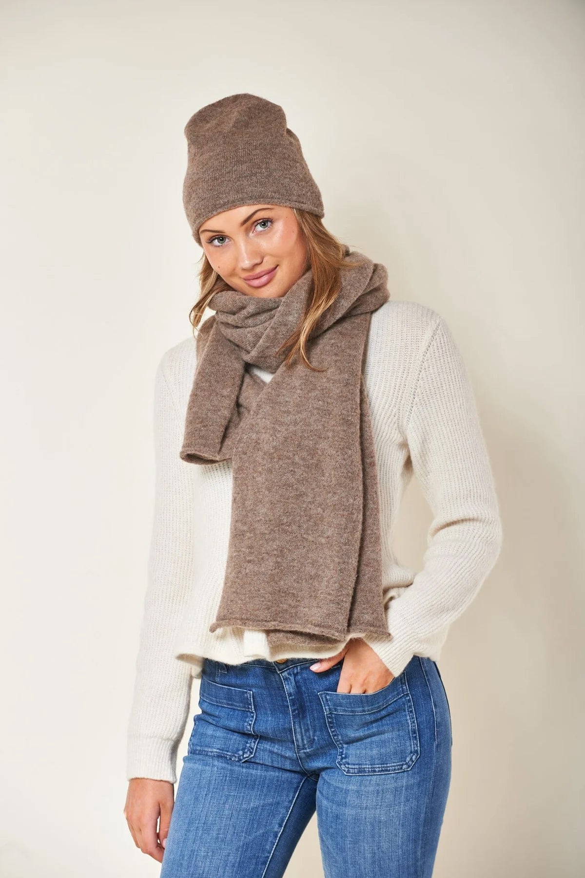 Goya Scarf - Brown