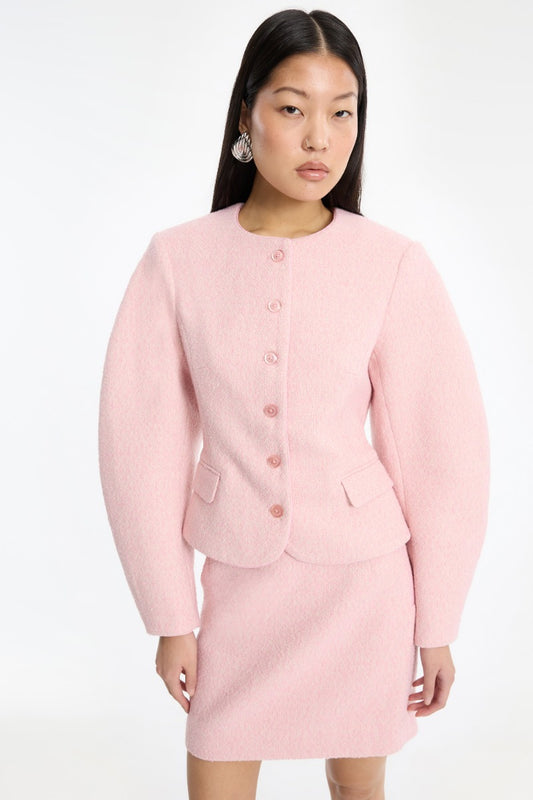 Cocoon Sleeved Jacket - Cherry Blossom