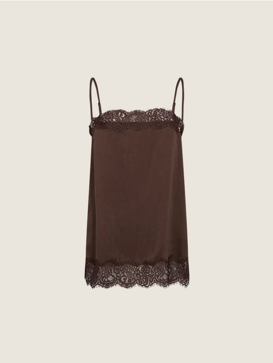 MM Audra Annie Lace Singlet - Delicioso