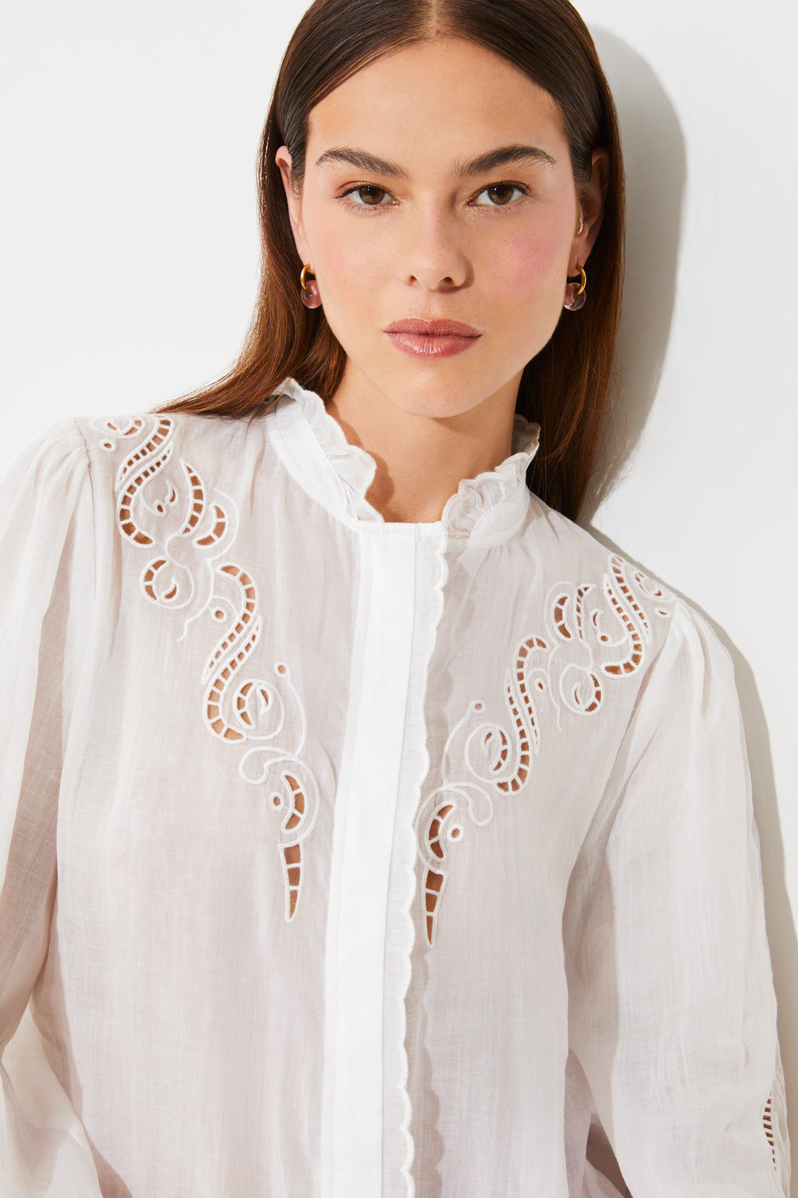 Leony Blouse hvit