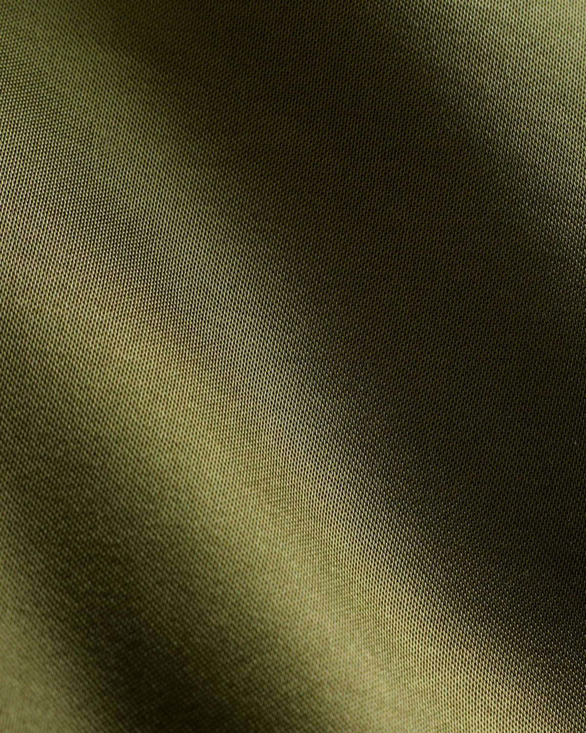 Beverly Satin Top - Moss Green