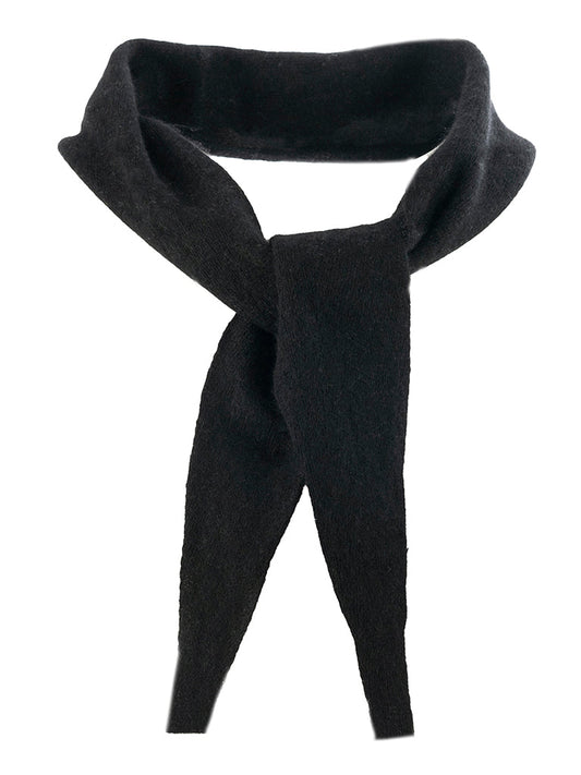 Anu Cashmere Scarf - Black