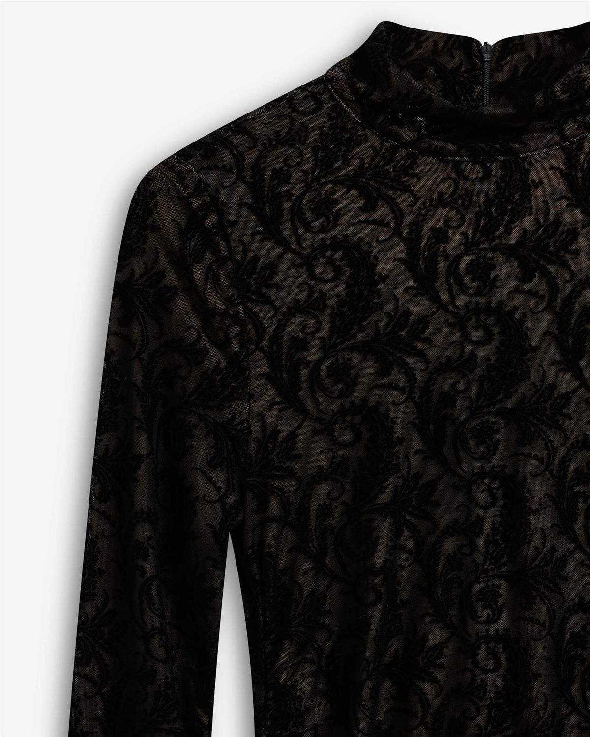 Eclipse Dress - Sheer Black