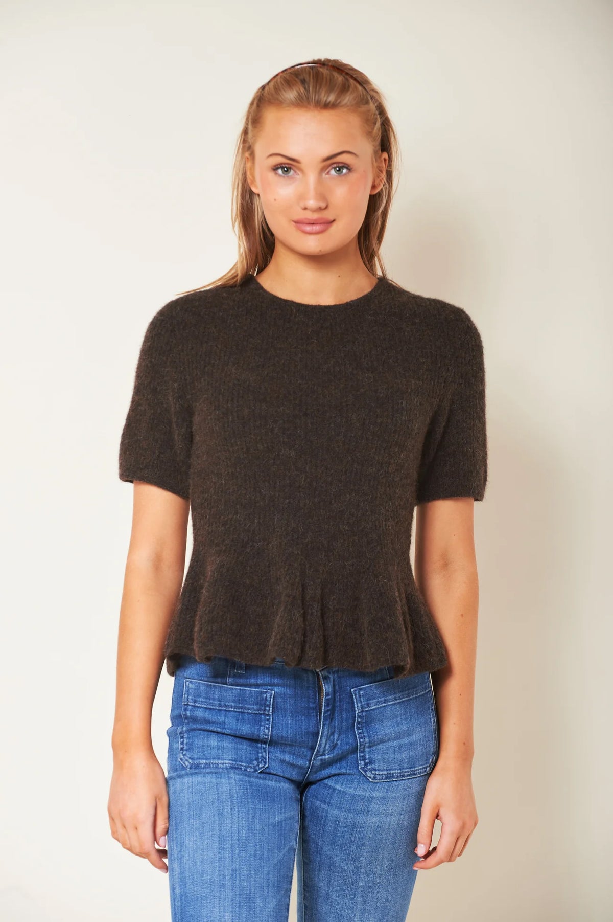 Via Sweater - Dk Brown