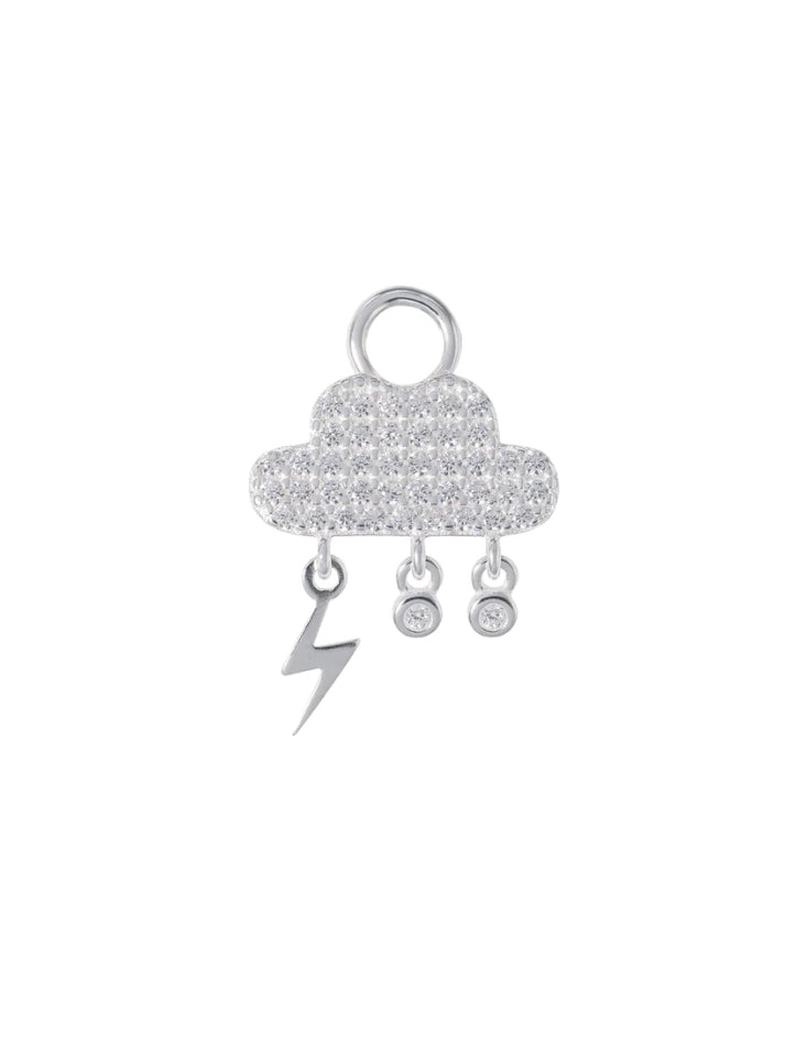 Alma Charm Silver White