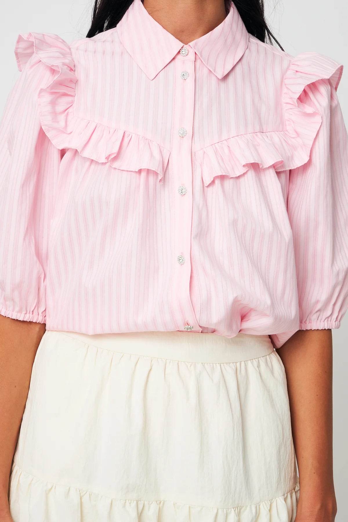 Ellencras Shirt - Light Soft Pink