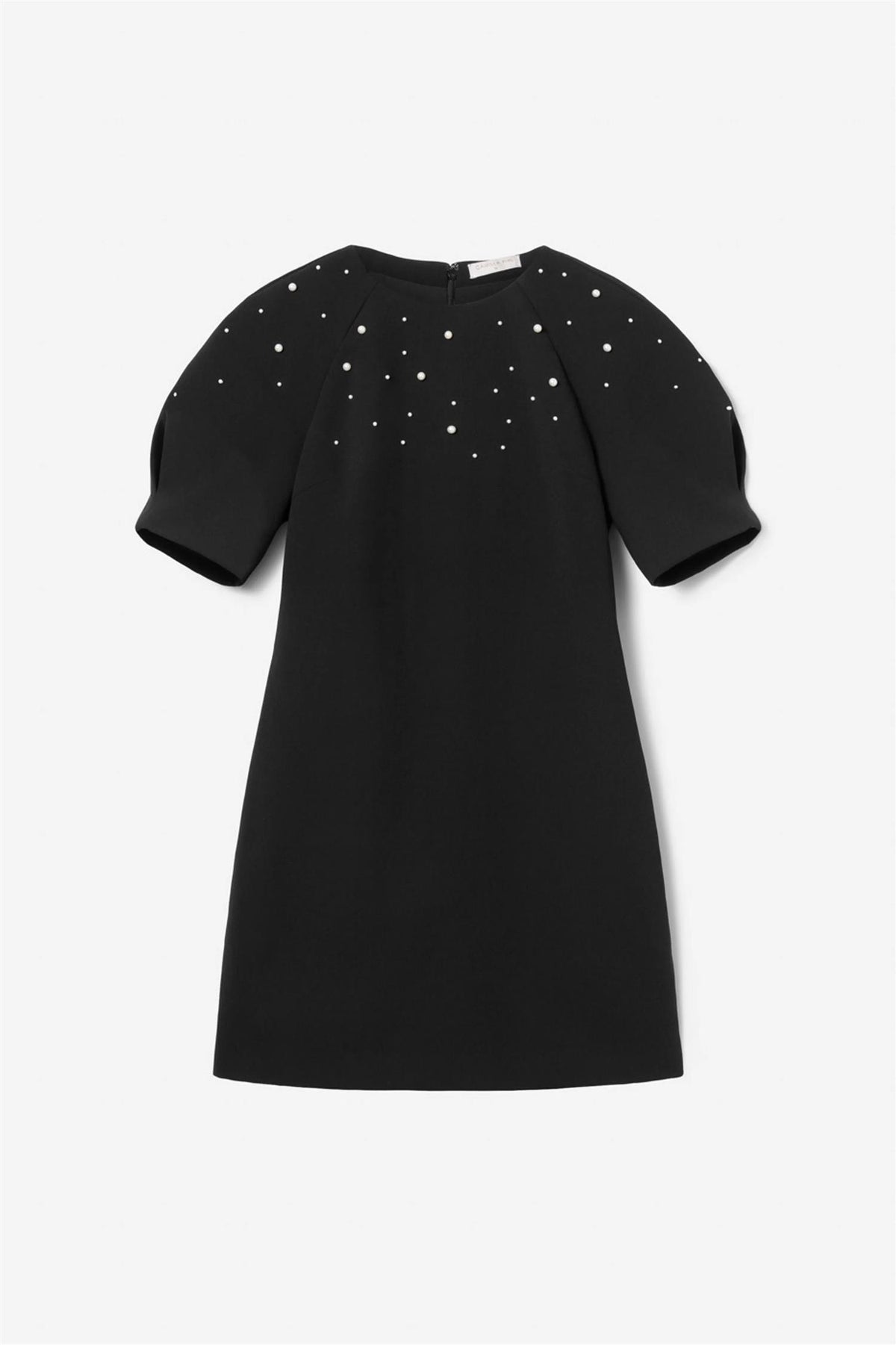 Tava Pearl Dress - Black