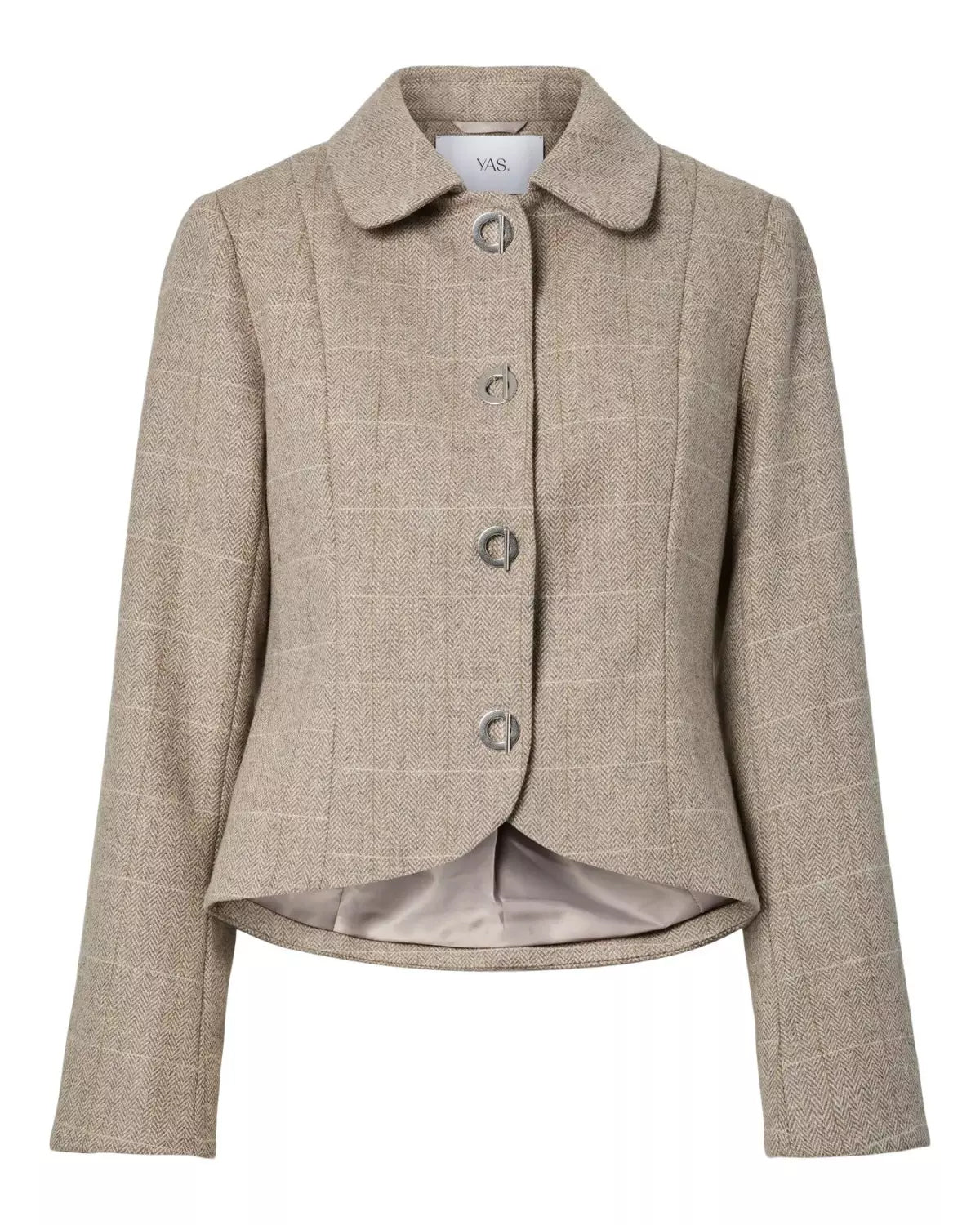 YasNiva Wool Jacket - Timber Wolf