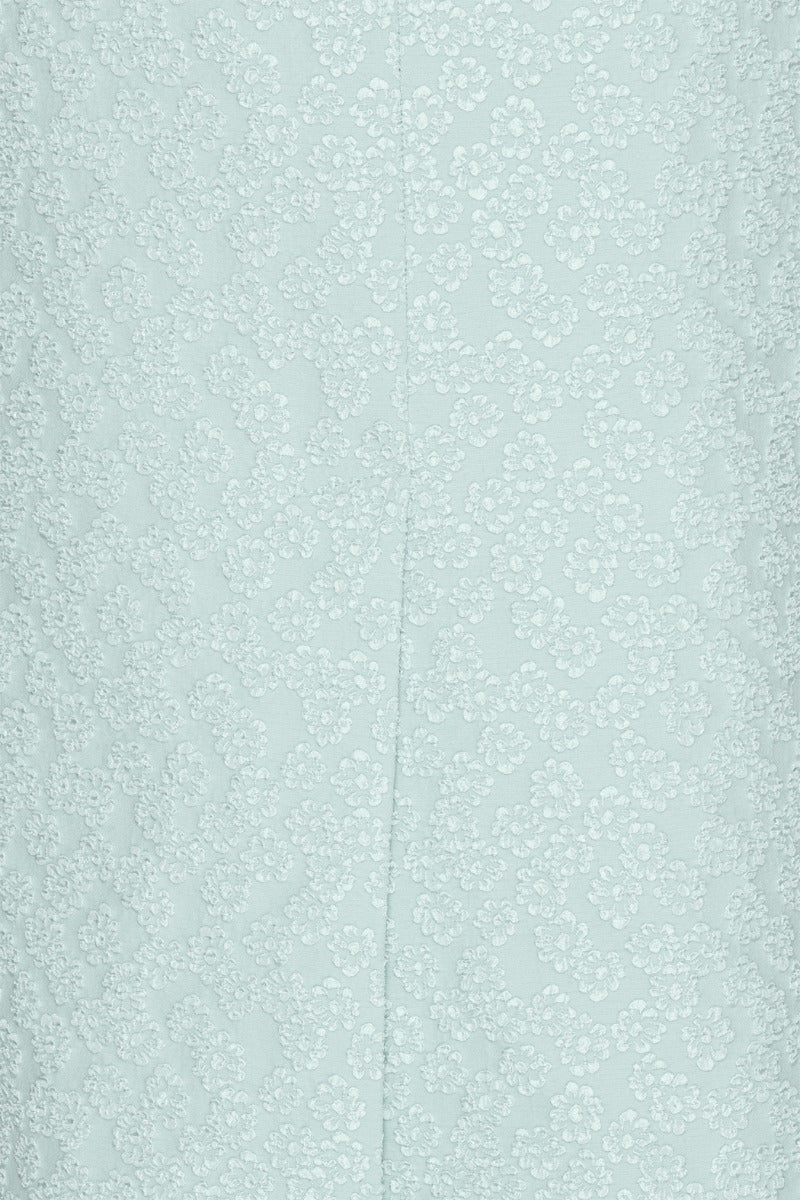 Jacquard Midi Puffy Dress - Plein Air