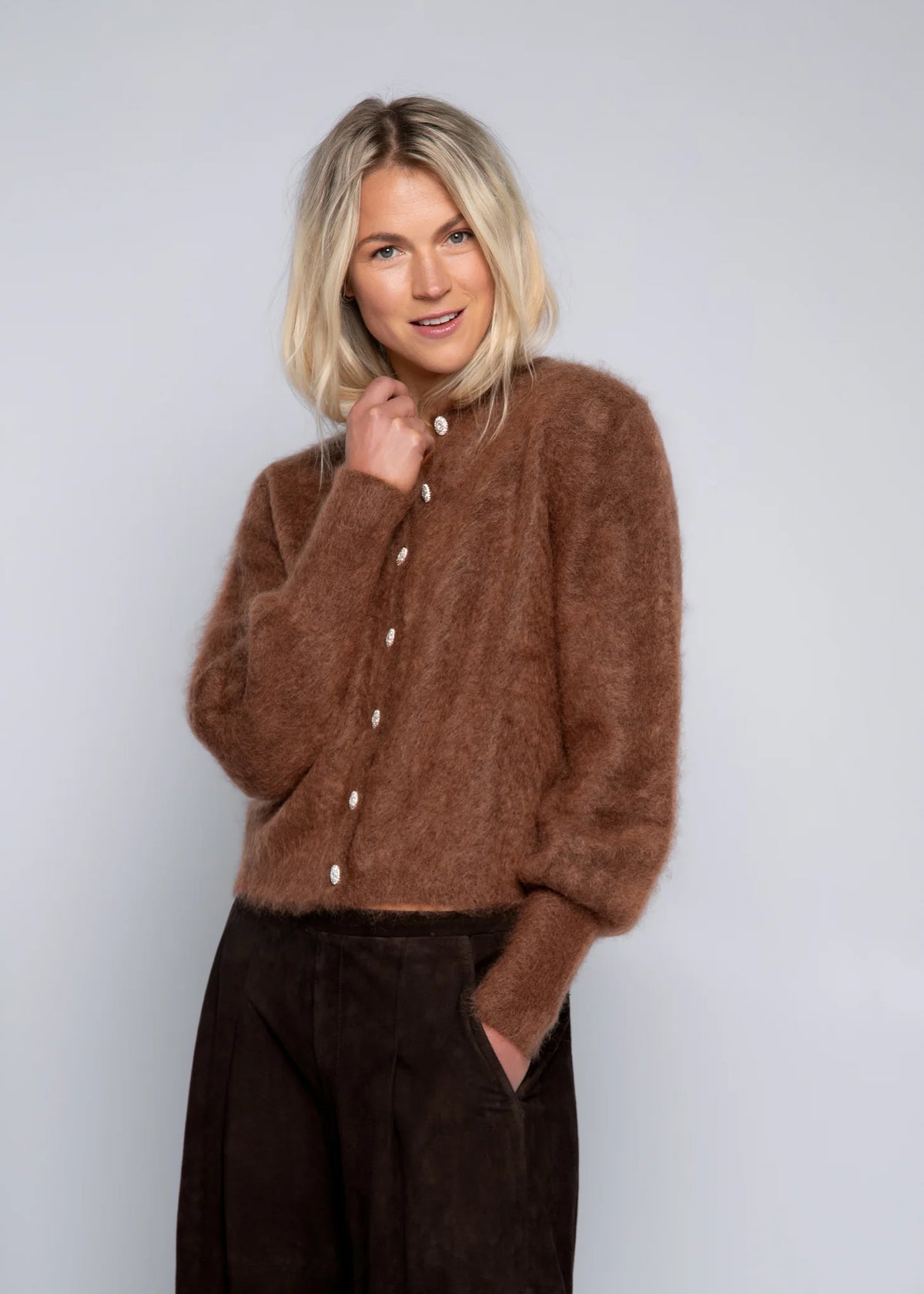 Sonia Cardigan - Chocolate