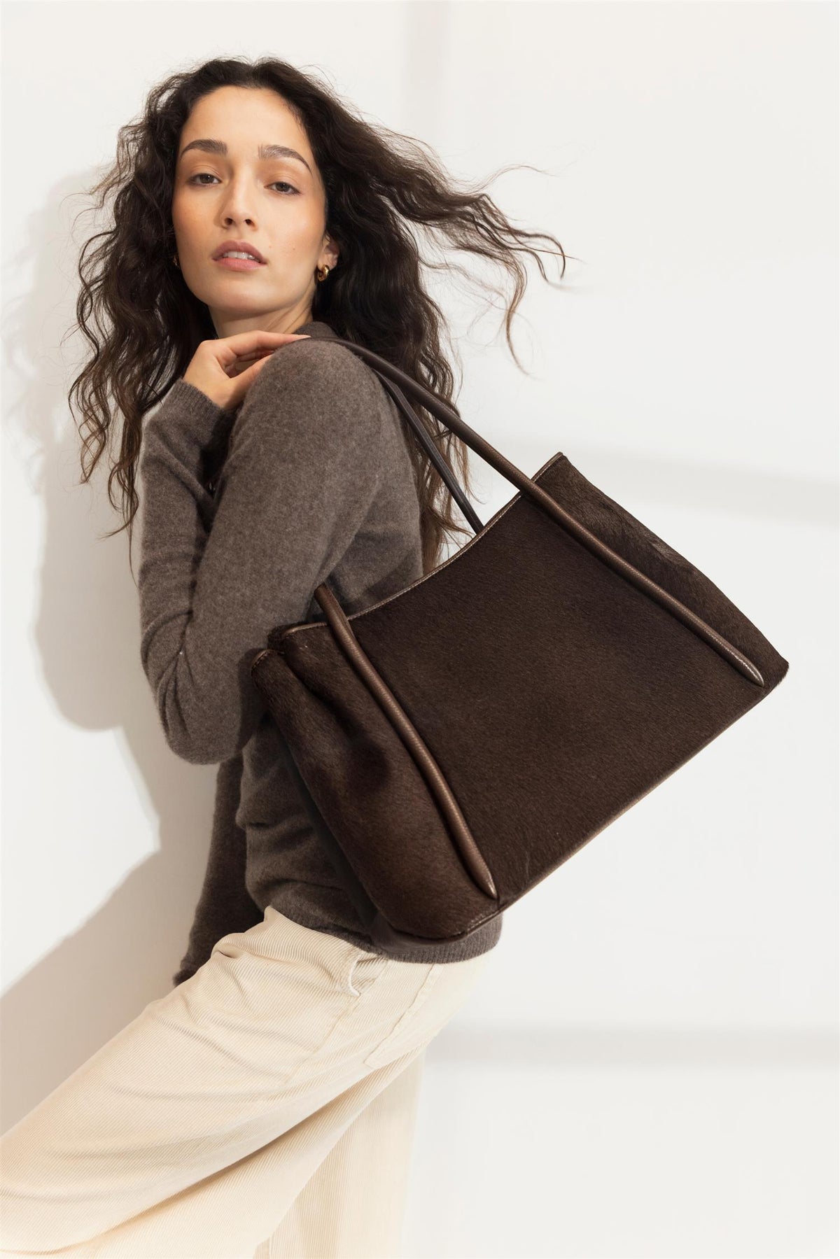 Sorrelle Tote Large - Dark Brown