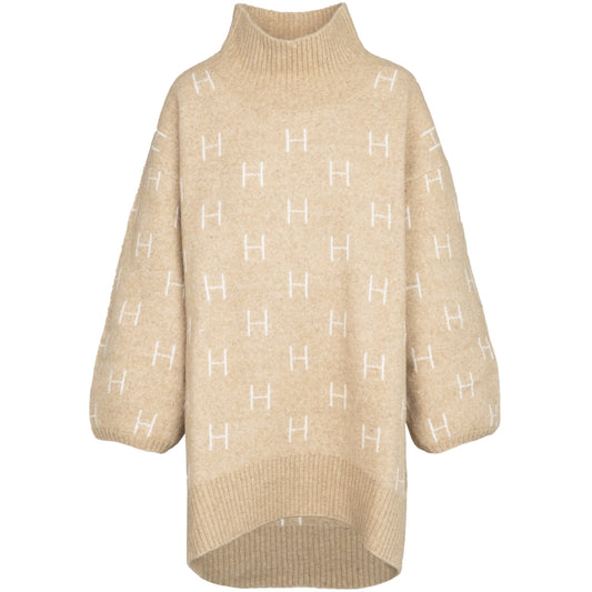 FAM Sweater Long Light Beige