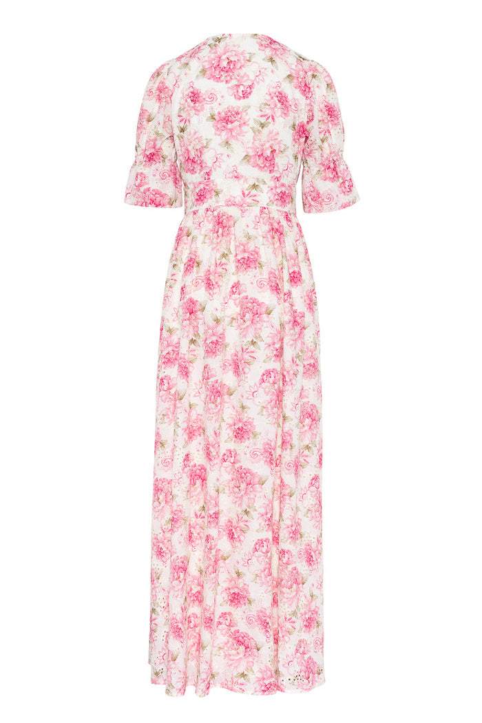 Evie Maxi Dress - Peony Pop Pink