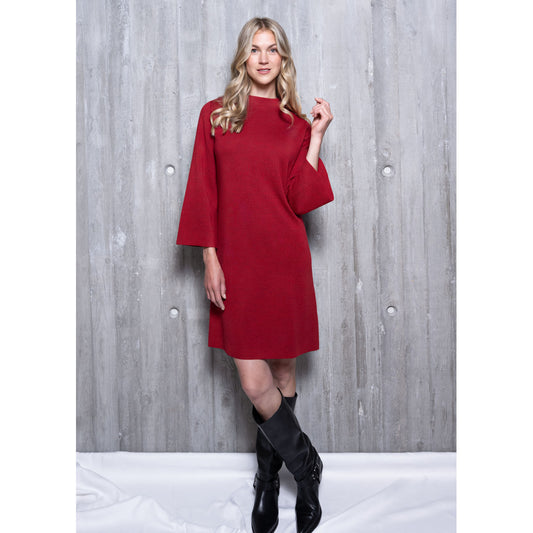 Bobby Dress Carmine Red